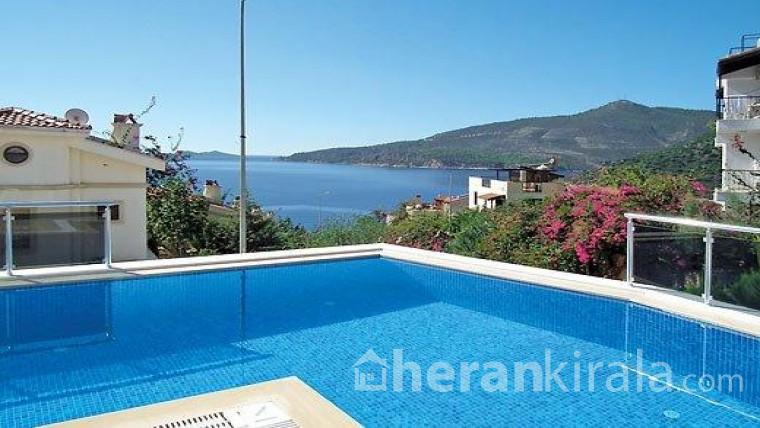 Antalya Kaş’ta lüks  havuzlu kiralık villa   
