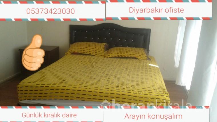 Diyarbakir ofiste gunluk kiralik daire 